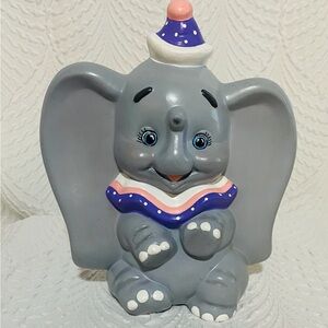 Vintage Ceramic Dumbo Figurine – Hand Painted